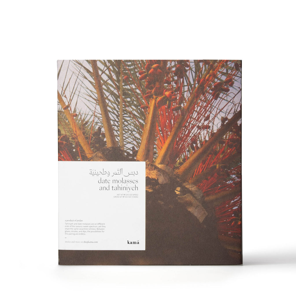 دبس التّمر وطحينيّة <br>date molasses and tahiniyeh