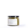 شطّة خضراء مع ورق زعتر  <br> green shatta with za’atar leaves